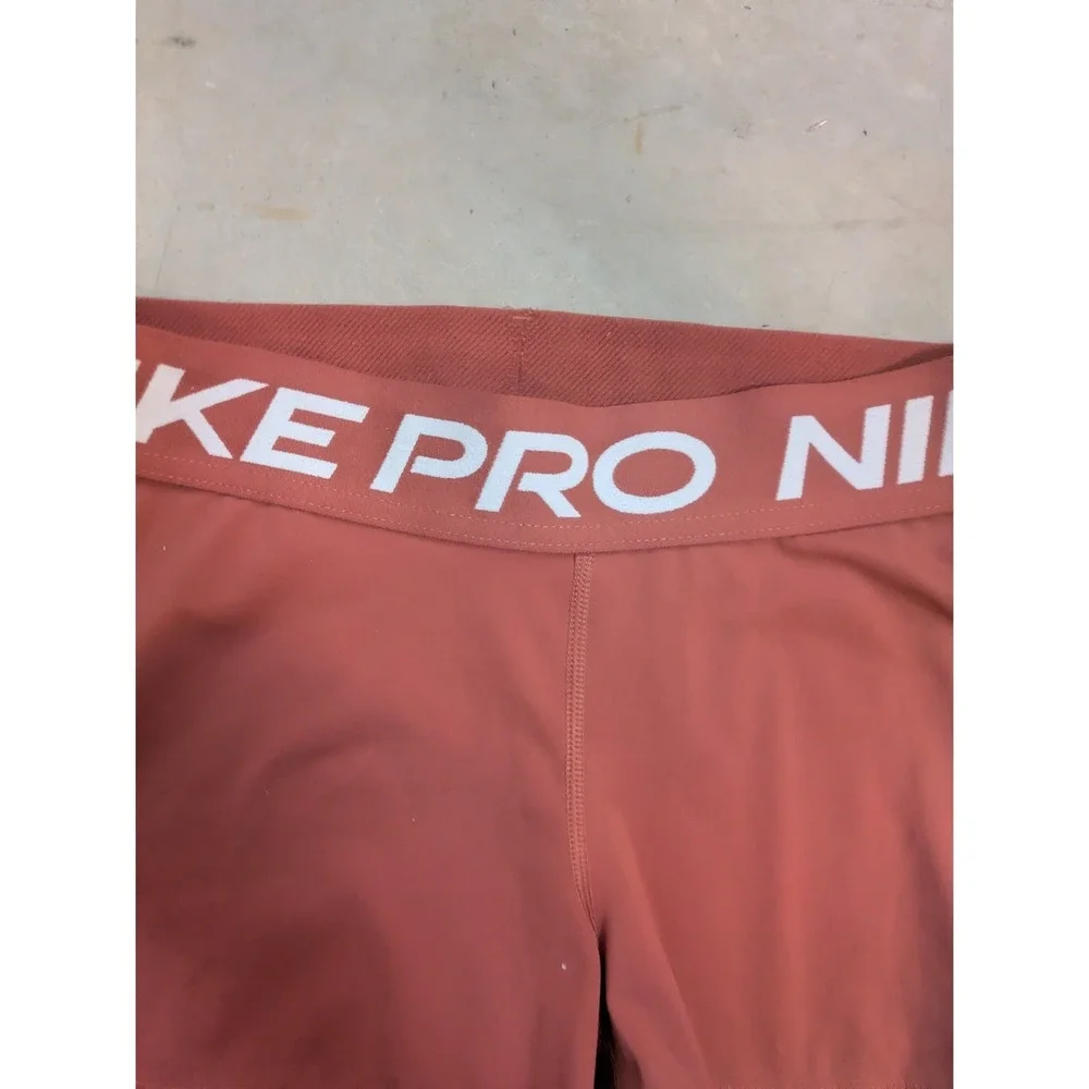 Nike Pro Shorts Women's S Adobe Pink 3 Inch Compression Training